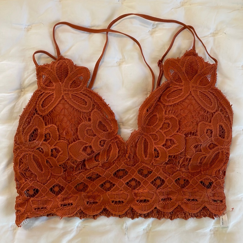 Rust color Bralette SMALL